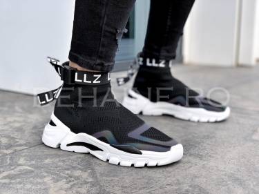 Sneakers barbati LZZ negri ZR A8593 A8-2